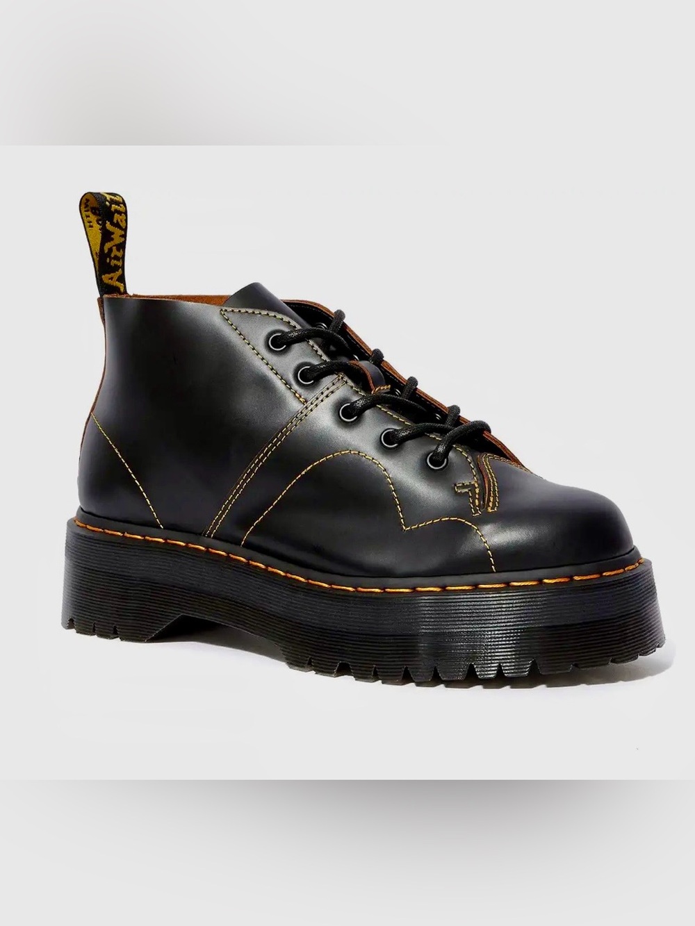New w/o Box Dr. Martens Church Vintage Women’s Monkey Boots Leather MSRP $225